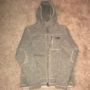 The North Face zip up hoodie